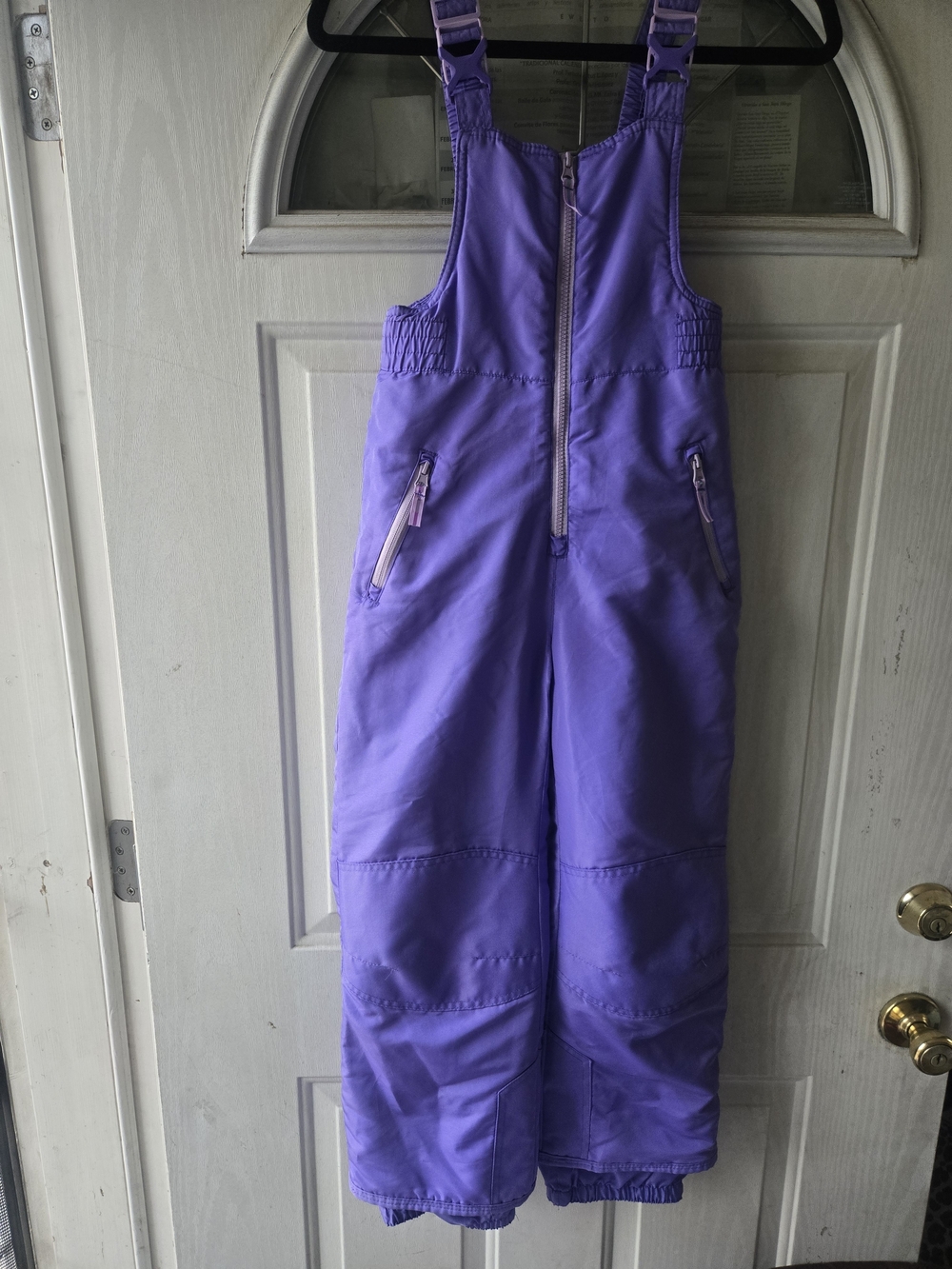 Champion Kids Purple Snow Bib Overalls